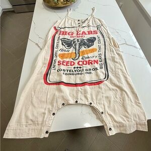 Big Ears Seed Corn Graphic Romper